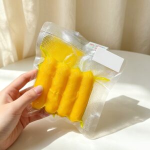 🍡 Food-Inspired Squishy Assortment – Clear Bag & Pouch Collection