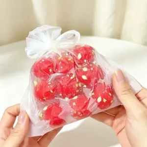 🍡 Food-Inspired Squishy Assortment – Clear Bag & Pouch Collection Product Image